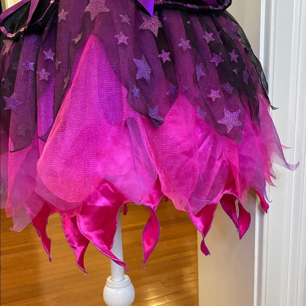 Halloween Pink and Black Witch/Vampire Light Up Costume for Girls